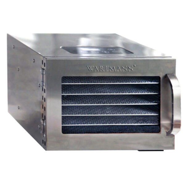 Wartmann RVS Compacte Droogoven, 6 laden