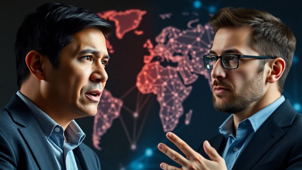 Mel K and Alex Krainer discussing global control systems.