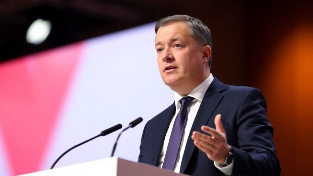 [Victor Orban] speaks at CPAC 2025 event.