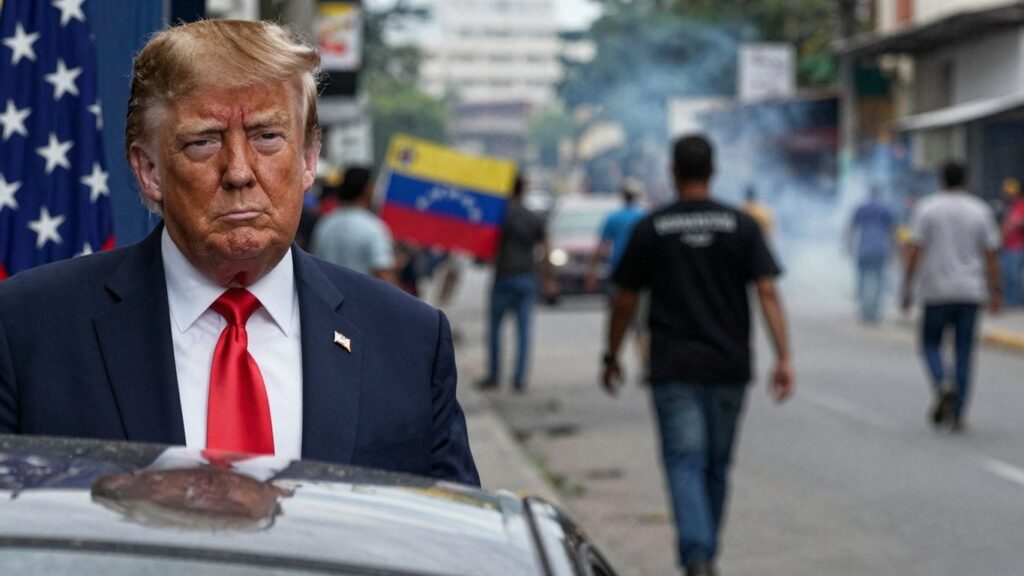 Trump looking at Venezuelan unrest
