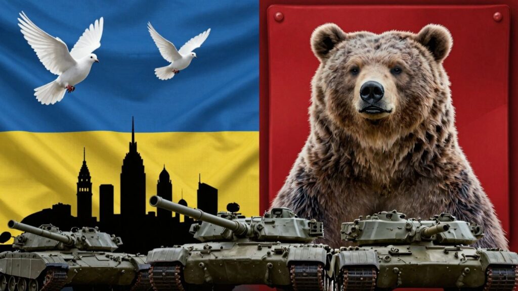 Ukraine peace plan versus Russian security agenda.