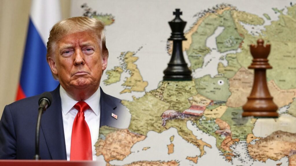 Trump, Russia, Europe, chess, conflict, peace plan