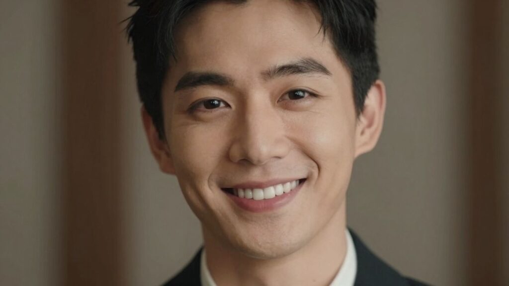 Charismatic person with a confident smile and engaging eyes.