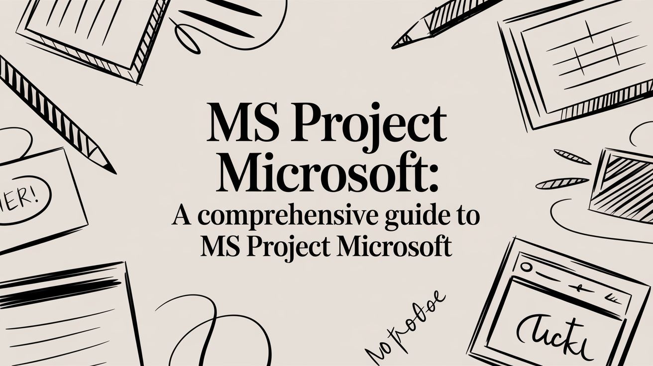 Ms Project Microsoft: A Comprehensive Guide to ms project microsoft