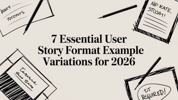 7 Essential User Story Format Example Variations for 2026
