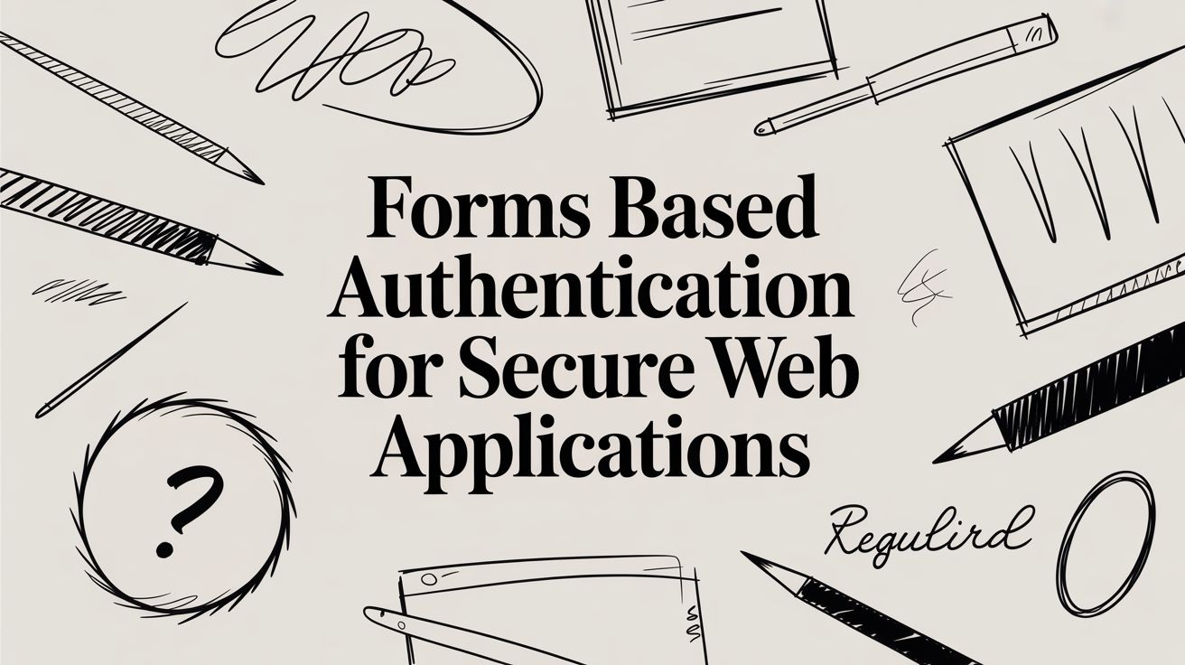 Forms Based Authentication for Secure Web Applications