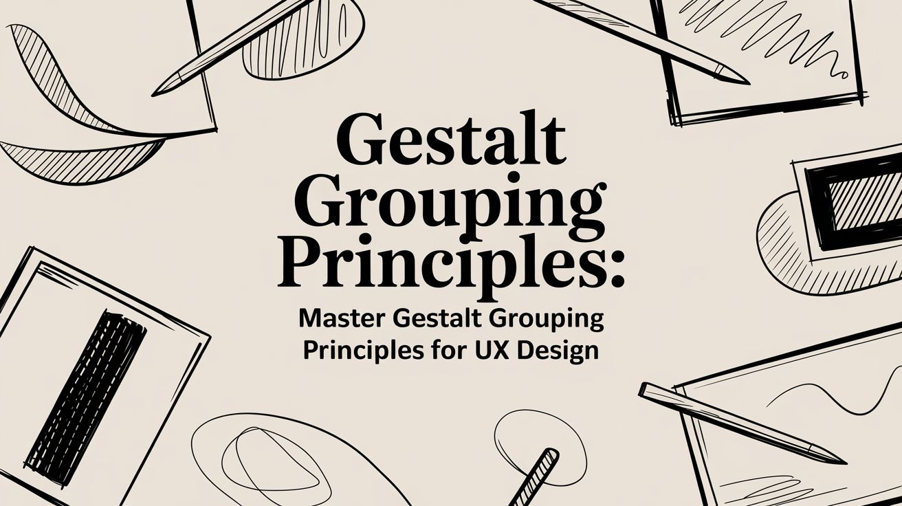 Gestalt Grouping Principles: Master gestalt grouping principles for UX ...
