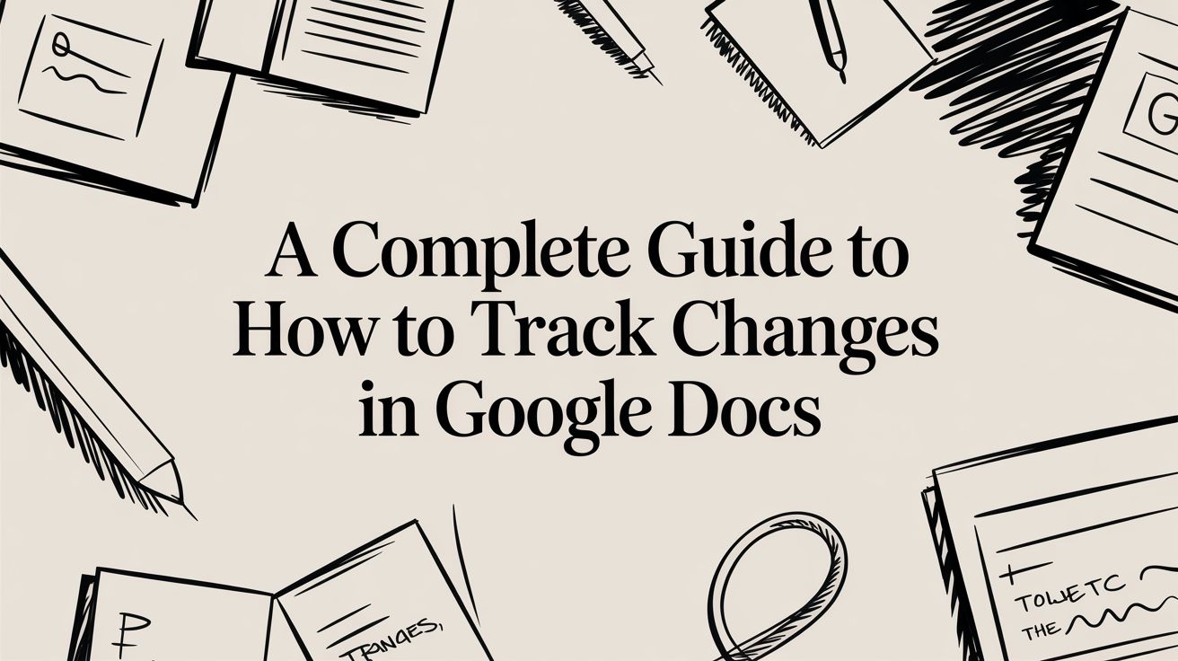 A Complete Guide to How to Track Changes in Google Docs
