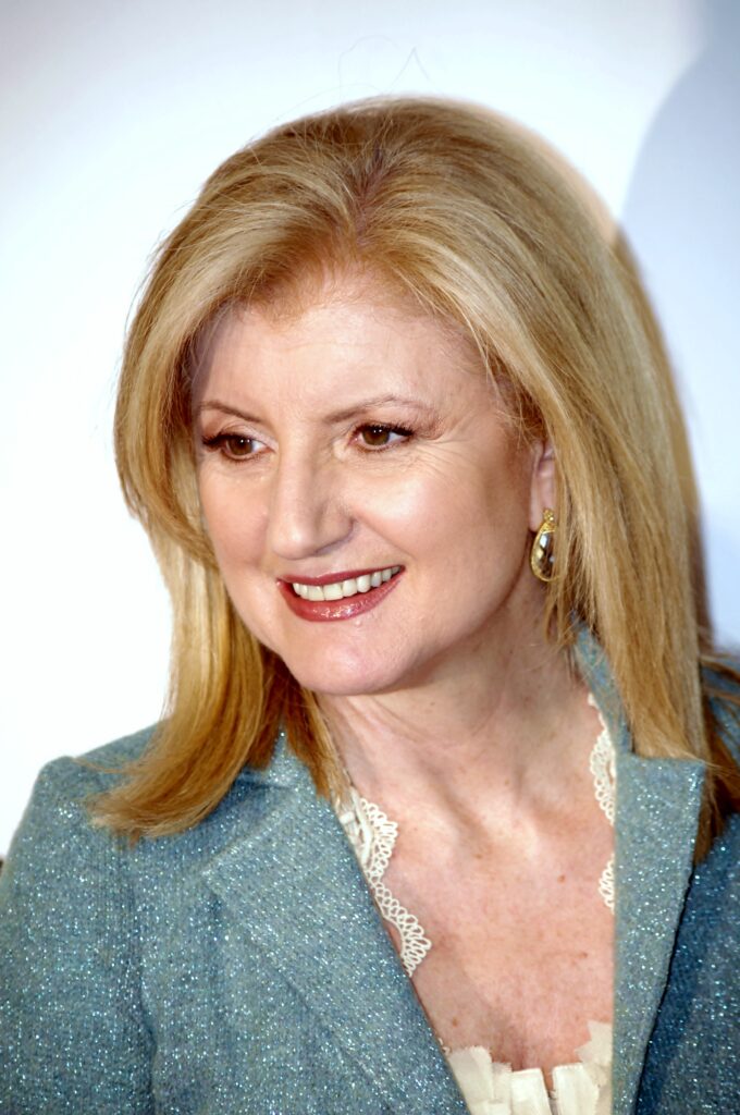 Arianna Huffington portrait — Arianna Huffington net worth profile
