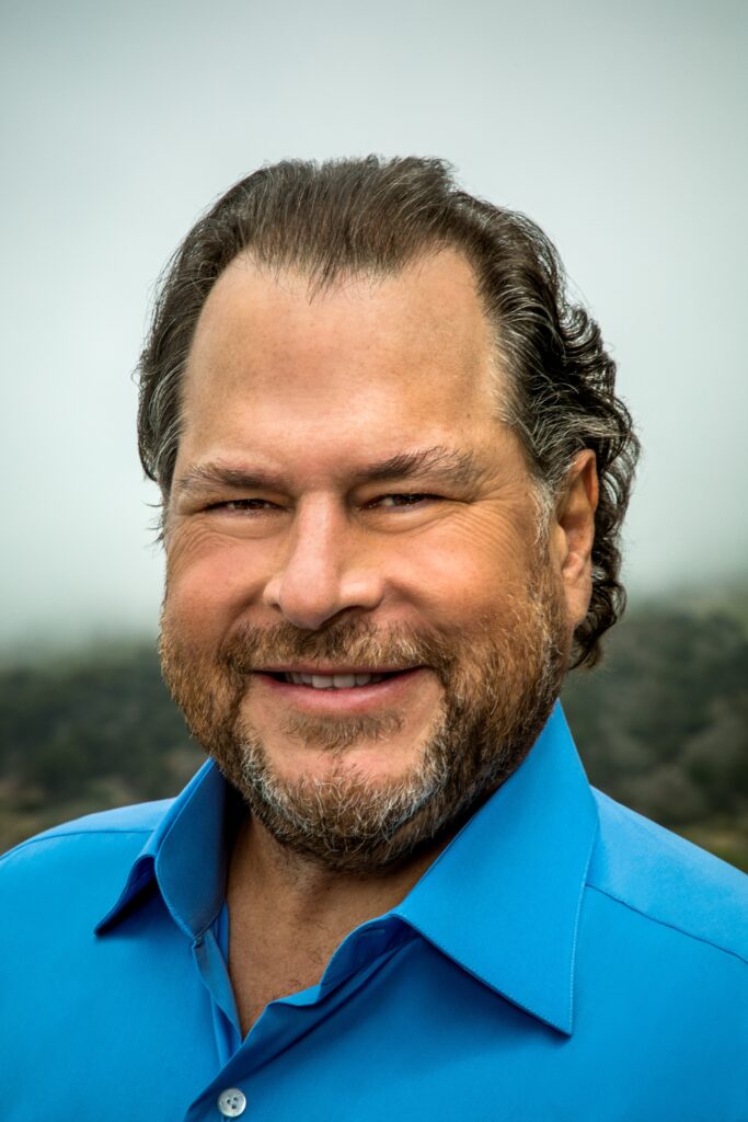 Marc Benioff portrait — Marc Benioff net worth profile