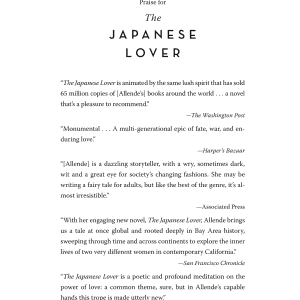 The Japanese Lover: A Novel