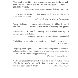 Nudge: The Final Edition
