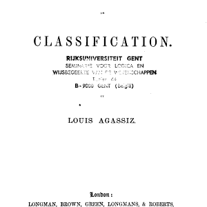 An Essay on Classification