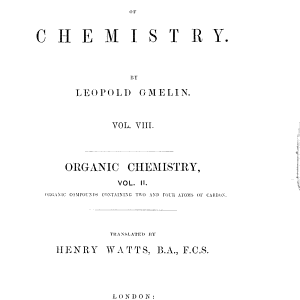 Hand-book of Chemistry