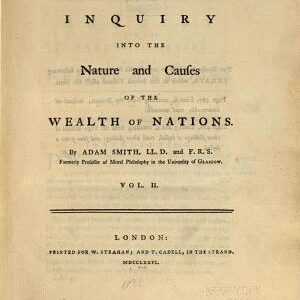 An Inquiry Into the Nature and Causes of the Wealth of Nations
