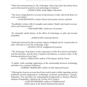 The Technology Trap: Capital, Labor, and Power in the Age of Automation