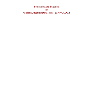 Principles & Practice of Assisted Reproductive Technology (3 Vols)
