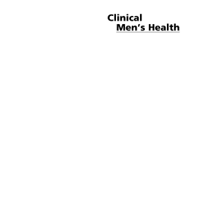 Clinical Men's Health: Evidence in Practice