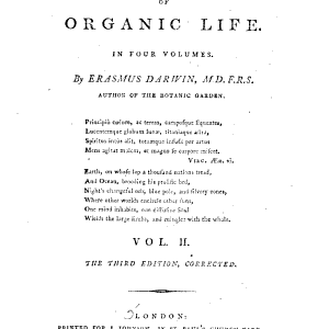 Zoonomia; Or, The Laws of Organic Life ...