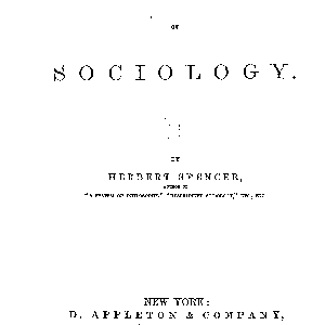 The Study of Sociology