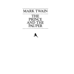 The Prince and the Pauper