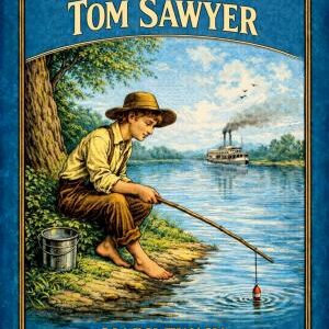 Mark Twain: The Adventures of Tom Sawyer (English Edition): The Classic Tale of Friendship and Youth on the Mississippi