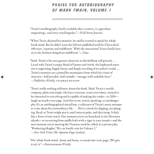 Autobiography of Mark Twain: Reader's Edition