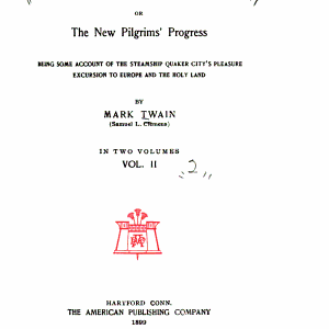 The Writings of Mark Twain: The innocents abroad