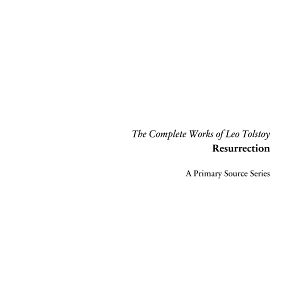Resurrection