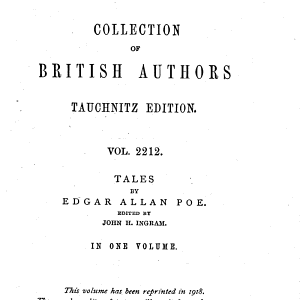 Tales of Edgar Allan Poe