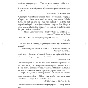 Einstein: His Life and Universe