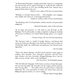 Kissinger: A Biography