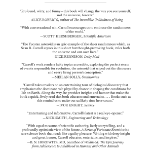A Series of Fortunate Events: Chance and the Making of the Planet, Life, and You
