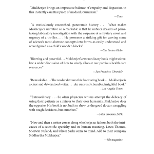 The Emperor of All Maladies: A Biography of Cancer