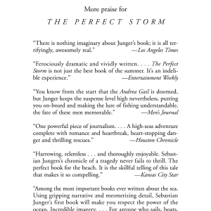 The Perfect Storm: A True Story of Men Against the Sea