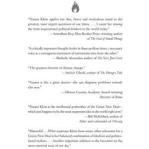 On Fire: The (Burning) Case for a Green New Deal