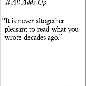 It All Adds Up: From the Dim Past to the Uncertain Future