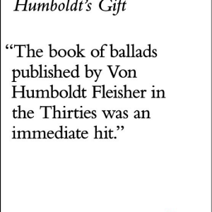 Humboldt's Gift