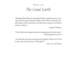 The Good Earth
