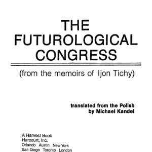 The Futurological Congress