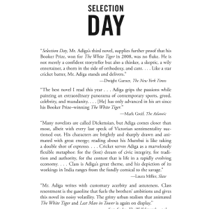 Selection Day: A Novel