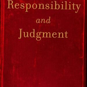 Responsibility and Judgment