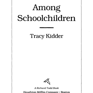 Among Schoolchildren