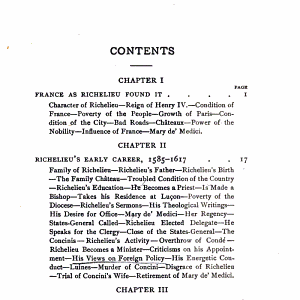 Richelieu and the Growth of French Power