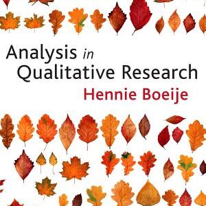 Analysis in Qualitative Research
