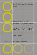 Handbook on the Physics and Chemistry of Rare Earths: Including Actinides