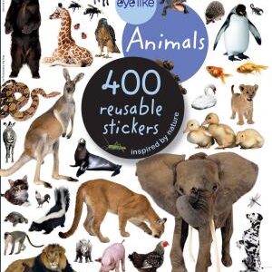Animals: 400 Reusable Stickers