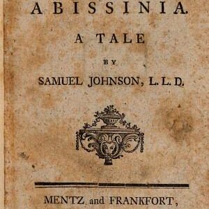D. Samuel Johnson's Prinz Von Abißinien