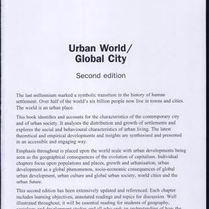 Urban World/global City