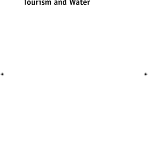 Tourism and Water